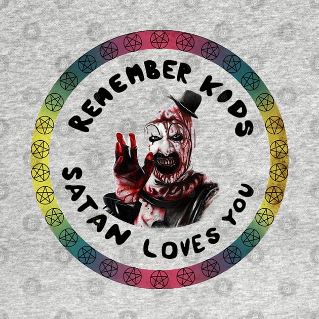 Art The Clown || Satan love you by Veljam